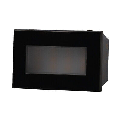 ETTROIT Lampada Led Segnapasso 3P 220V Nero 3000K Compatibile Con Bticino