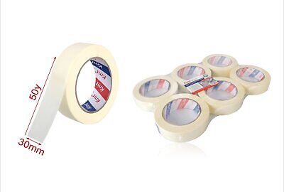 6 Pezzi Nastro Adesivo in Carta 30mm X 50y <ul><li>Il nostro per Mascheratura è