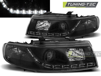 HEADLIGHTS DAYLIGHT BLACK fits LEON / TOLEDO 04.99-08.04