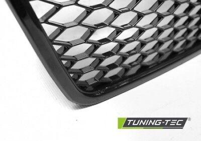 Griglia Calandra Anteriore Tuning A4 B7 (RS-TYPE) 11.2004-2008 Nero Lucido