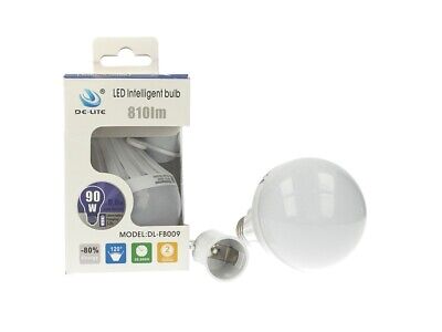 2 Lampade Led E27 G80 Luce Emergenza 9W Ricaricabile Intelligente Anti Blackout