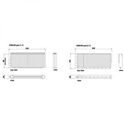 FILTRO ABITACOLO COMPATIBILE CON MAZDA 3/CR19