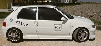 106 2a serie 01-04 Coppia minigonne SOLO PER SPORT 1400/RALLY 1