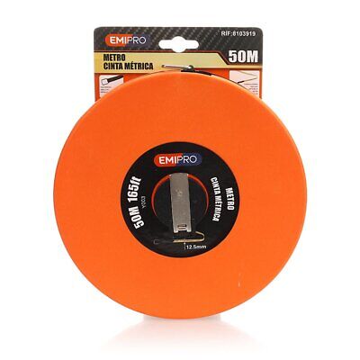 Metro a Nastro da 50m Materiale In PVC Larghezza 12,5mm <ul><li><strong>Metro