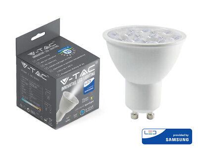 Lampada Led GU10 6W 10 Gradi Angolo Stretto Neutro 4000K Chip Samsung Garanzia