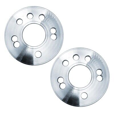 2 distanziali alluminio 5mm 4/5x98 mozzo 58,1