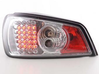 Coppia Fari Fanali Posteriori Tuning LED 306 3/5 porte 93-96 cromato