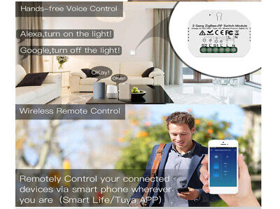 Interruttore Intelligente WIFI + RF433 10A 220V Compatibile Con