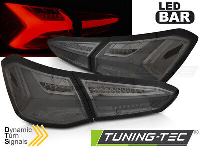 LED TAIL LIGHTS SMOKE SEQ fits FOCUS 4 18-21 HATCHBACK