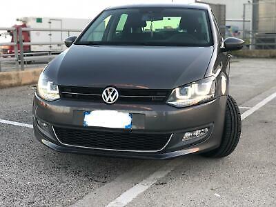 Coppia SET Fari Fanali Anteriori Tuning Polo 6R 2009-2014 + 6C Neri U-TYPE H7