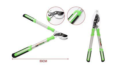 Cesoia per Siepi 50cm Tagliasiepi Manuale Leggera e Potente Forbice da Potatura