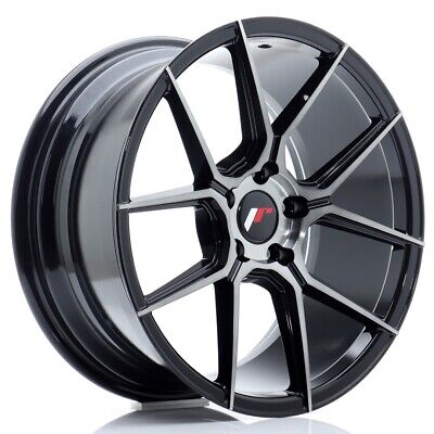 Cerchi JR JR30 18x8,5 ET40 5x112 nero spazzolato c/superficie colorata