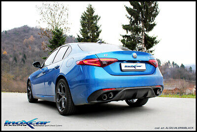 GIULIA 2.2 DIESEL VELOCE 210CV 2018- scarico marmittaPosteriore senza terminali