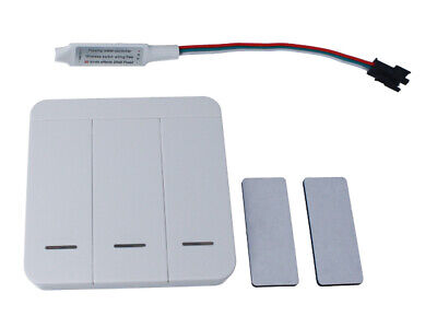 Kit Controller 86 x Per Striscia Led Dinamica Mono Colore IC WS2811 Con 3 Tasti