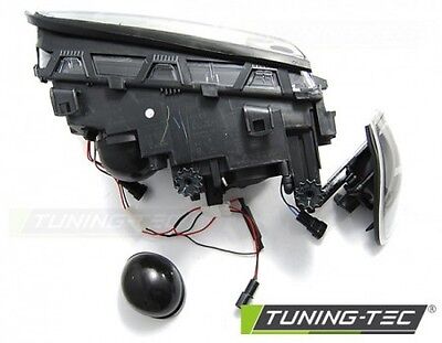 Coppia Fari Fanali Anteriori Tuning Angel Eyes serie 3 Limo E46 98-01 nero