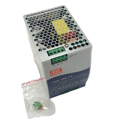MeanWell TDR-480-24 Alimentatore DIN RAIL 480W 24V 20A Input 380V Trifase Per