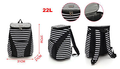 Borsa Zaino Frigo 22L Termica Porta Pranzo Misura 31X21X37cm <ul><li>Materiale