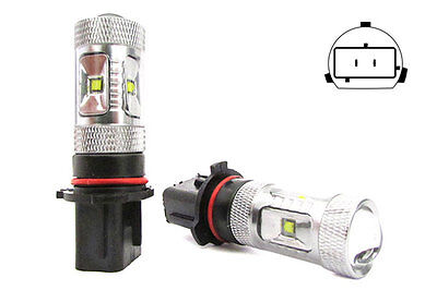Lampada Led P13W PG18.5d-1 30W 12V Bianco Per Luci Diurne Fendinebbia Frecce 6 L