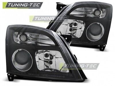 Coppia Fari Fanali Tuning Anteriori VECTRA C 04.02-08.05 Nero