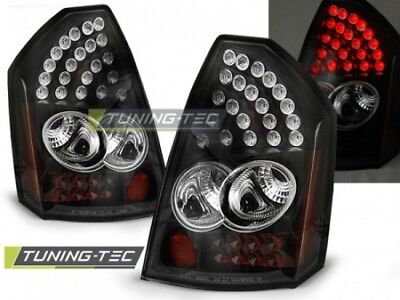 Coppia fari Fanali Posteriori Tuning 300C 05-08 Nero LED solo berlina