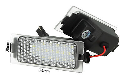 Kit Luci Targa Led Edge Escape Mercury Mariner OEM 7T4Z-13550-A 12V 3W Bia
