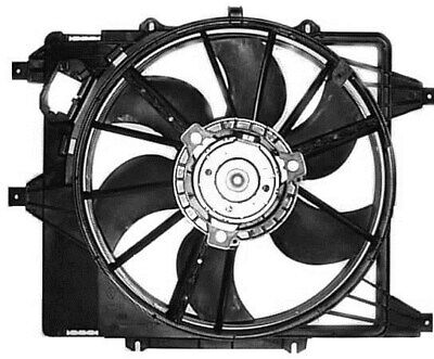 Elettroventola +AC CLIO II 98-05 380mm 1.2-1.6-16V+1.5dCi per AC