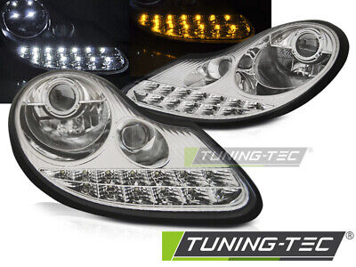 HEADLIGHTS DAYLIGHT CHROME fits  BOXSTER 96-04 /911 996
