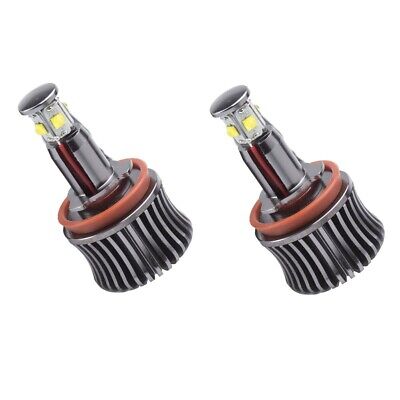 Led angel eyes type 8 800lm 6500°K 20W 8-30V attacco H8 con dissipatore di