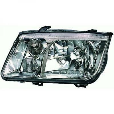 Faro fanale anteriore destro BORA 1998-2005 HELLA per reg. elettrica H4+H3 co