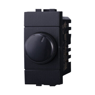 ETTROIT Regolatore Dimmer A Manopola 220V 100-1000W Colore Nero Compatibile Con