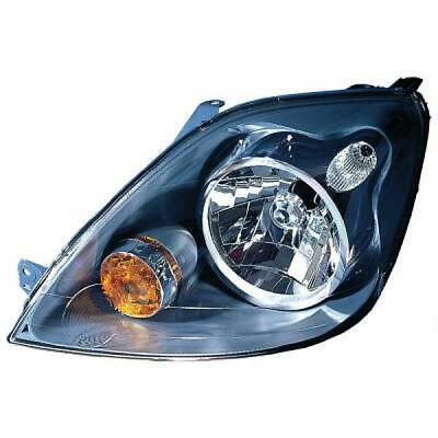 Faro anteriore sinistro  sx FIESTA 05-08 H4 con motorino regolazione elettrica