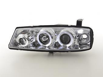 Coppia Fari Fanali Anteriori Tuning Calibra 1989 > 1997 cromato