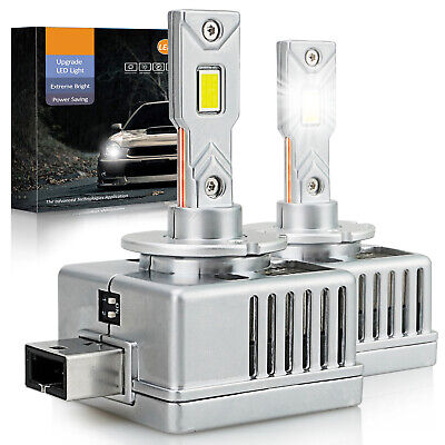 Kit Full Led Premium D1S D1R 80W 6000K 12000 Lumen 100% Canbus Piu Luminoso