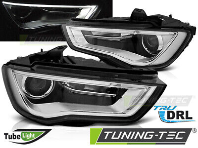 FARI TUBO LUCE DRL NERO per A3 8V 12-16