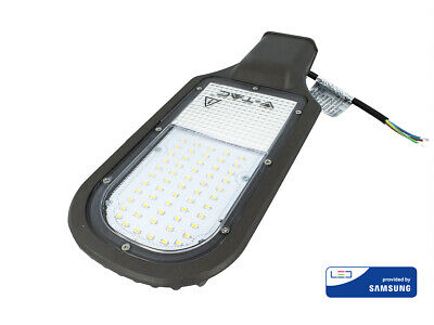 Lampione Stradale Led 30W Chip Samsung Freddo 6400K Street Lamp Per Strada Giar