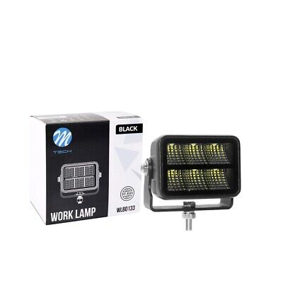 Faro di lavoro- 6 x 5W LED 30W 10-32V, flood, Black Series