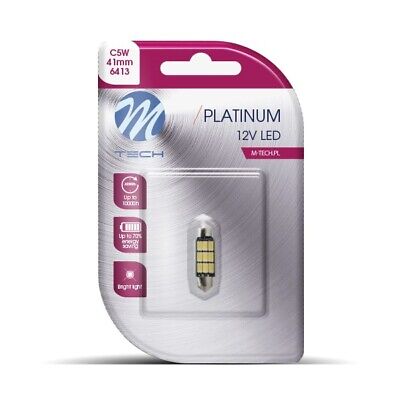 Blister 2x LED L816WW C5W 41mm 9xSMD5630 12V bianco caldo