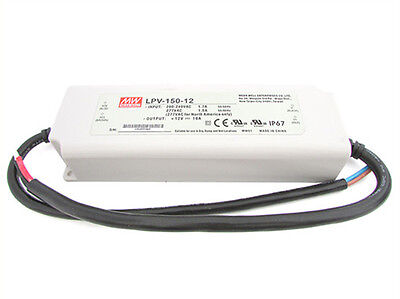 Alimentatore Trasformatore CV MeanWell Impermeabile IP67 12V 120W 10A LPV-150-12