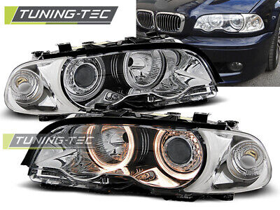 FARI ANGEL EYES CROMATI per E46 04.99-08.01 COUPE CABRIO