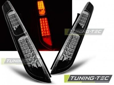 Coppia Set Fari Fanali Posteriori Tuning FOCUS MK2 2008-2010 HB Nero LED