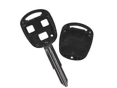 Guscio Chiave Telecomando 3 Posti Tasti Vuoti Con Lama TOY41 Batteria Su