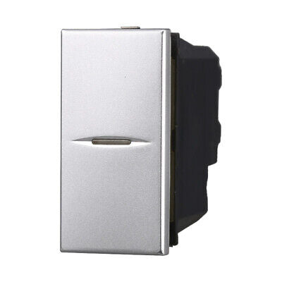 ETTROIT Invertitore 1P 16A Colore Grigio Compatibile Con Bticino Axolute