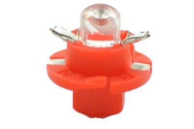 Lampada Led Diodo LED L049 B8.4d concavo rosso