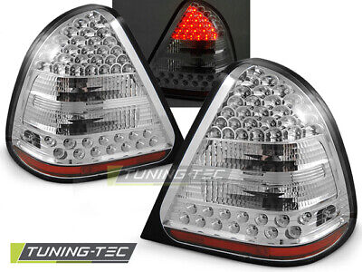FANALI POSTERIORI A LED CROMATI per W202 C-KLASA 06.93-06.00