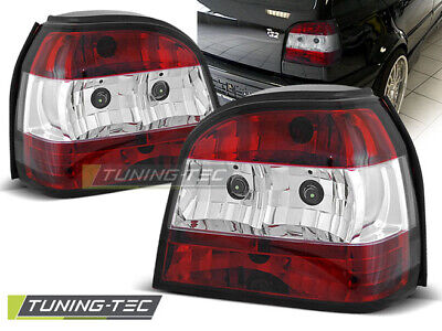 FANALI POSTERIORI ROSSO BIANCO per GOLF 3 09.91-08.97