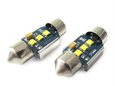 Lampada Led Siluro Canbus Pro 31mm 3 Smd Cree 3W No Errore 12V No Polarita Super