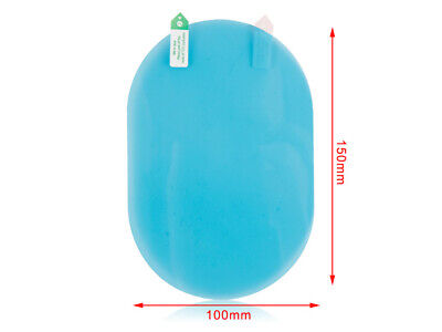 Kit Pellicola Antipioggia Per Specchietto Retrovisore Auto Misura 15X10cm