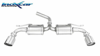 GOLF 7 1.6 TDI 105cv scarico marmitta finale Posteriore DUPLEX uscita diam 102mm