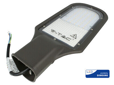Lampione Stradale Led 50W Chip Samsung 4000K Street Lamp Per Strada Giardino