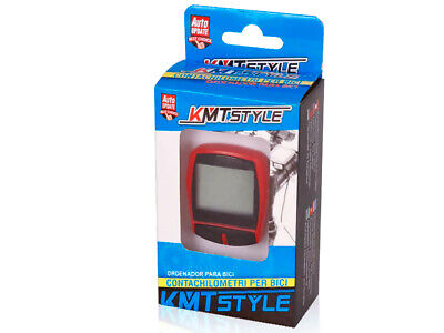 Contachilometri Bici con Filo Tachimetro per Bicicletta Fitness Spegnimento